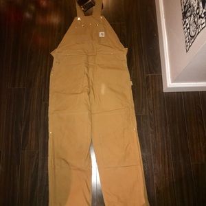 Men’s Insulated carhartt bibs. Brand new